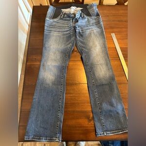 Isabel Maternity side panel Jeans boot cut